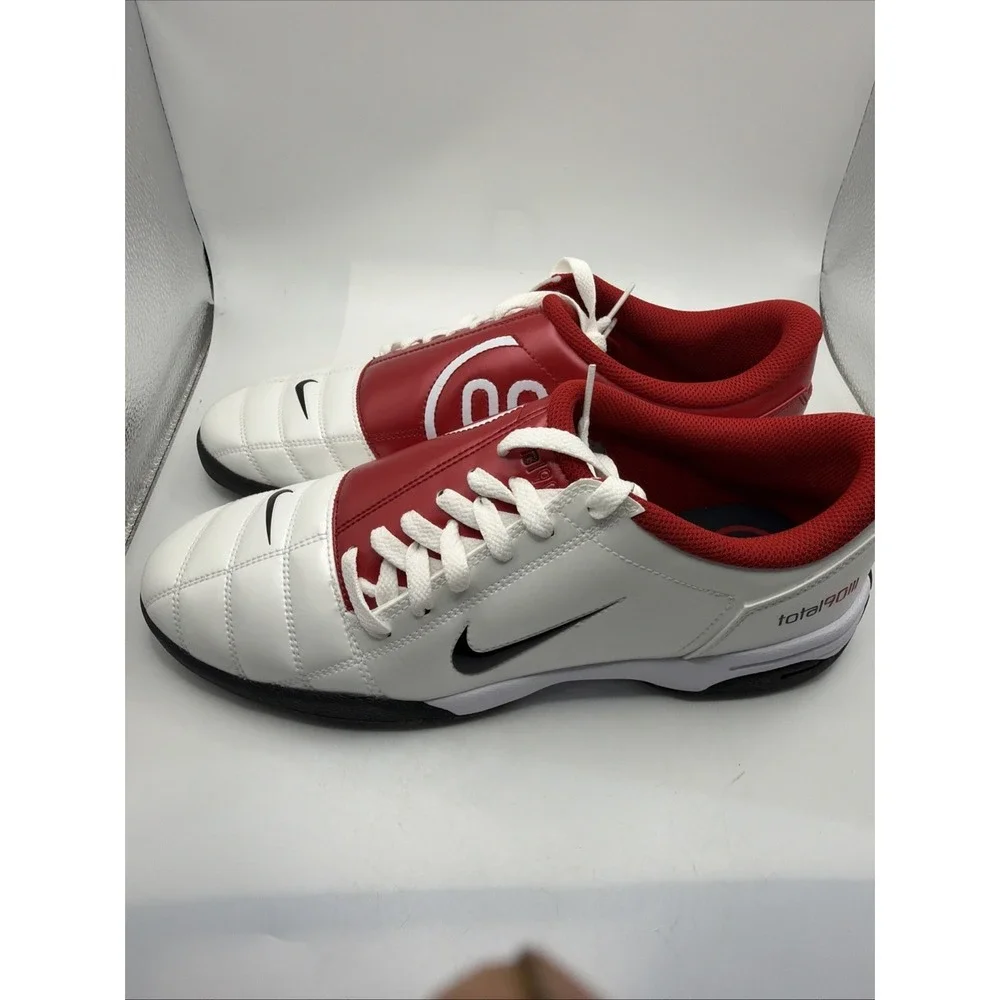 Nike Total 90 3 SP White/Black-Gym Red Men's‎ Size 11, Women's 12.5. New